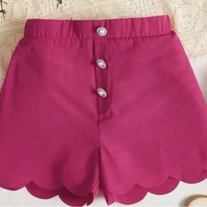 Cute Big Girl Size 9 Pink Shorts. Lite weight great quality